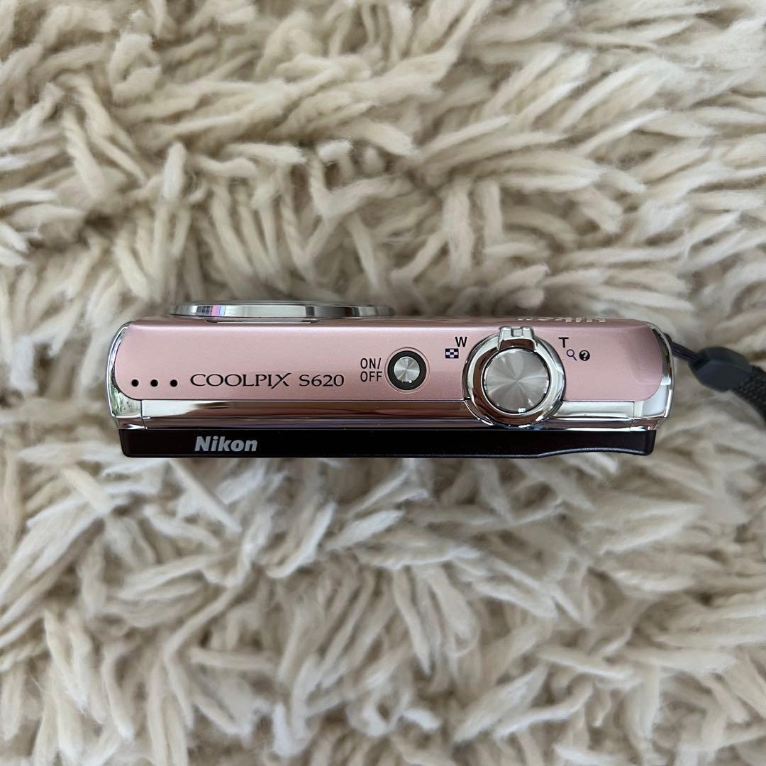 【✨極美品✨】Nikon COOLPIX S620 平成レトロ コンデジ ピンク