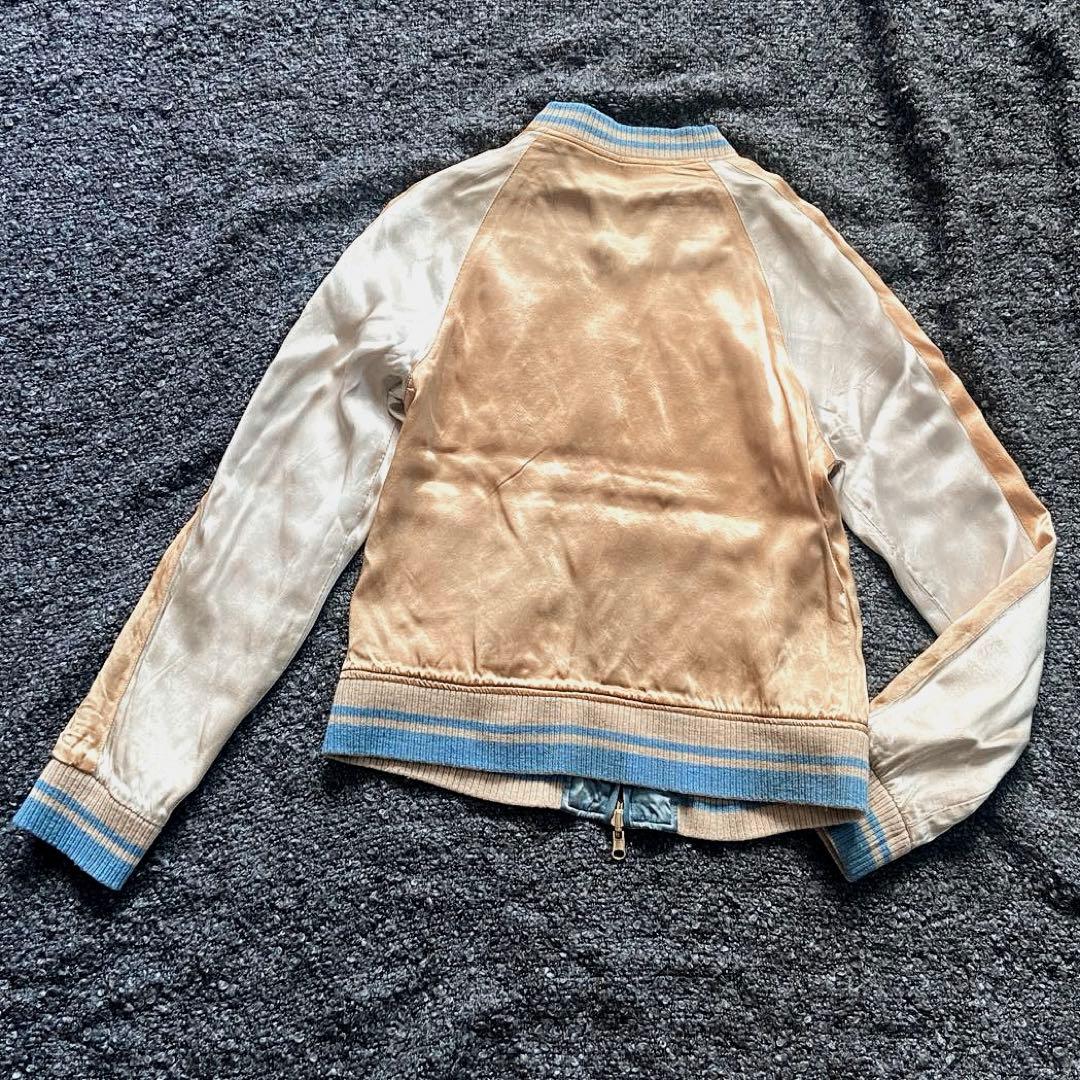 アパルトモン STAMMBAUM リバーシブル スカジャン ヴィンテージ加工