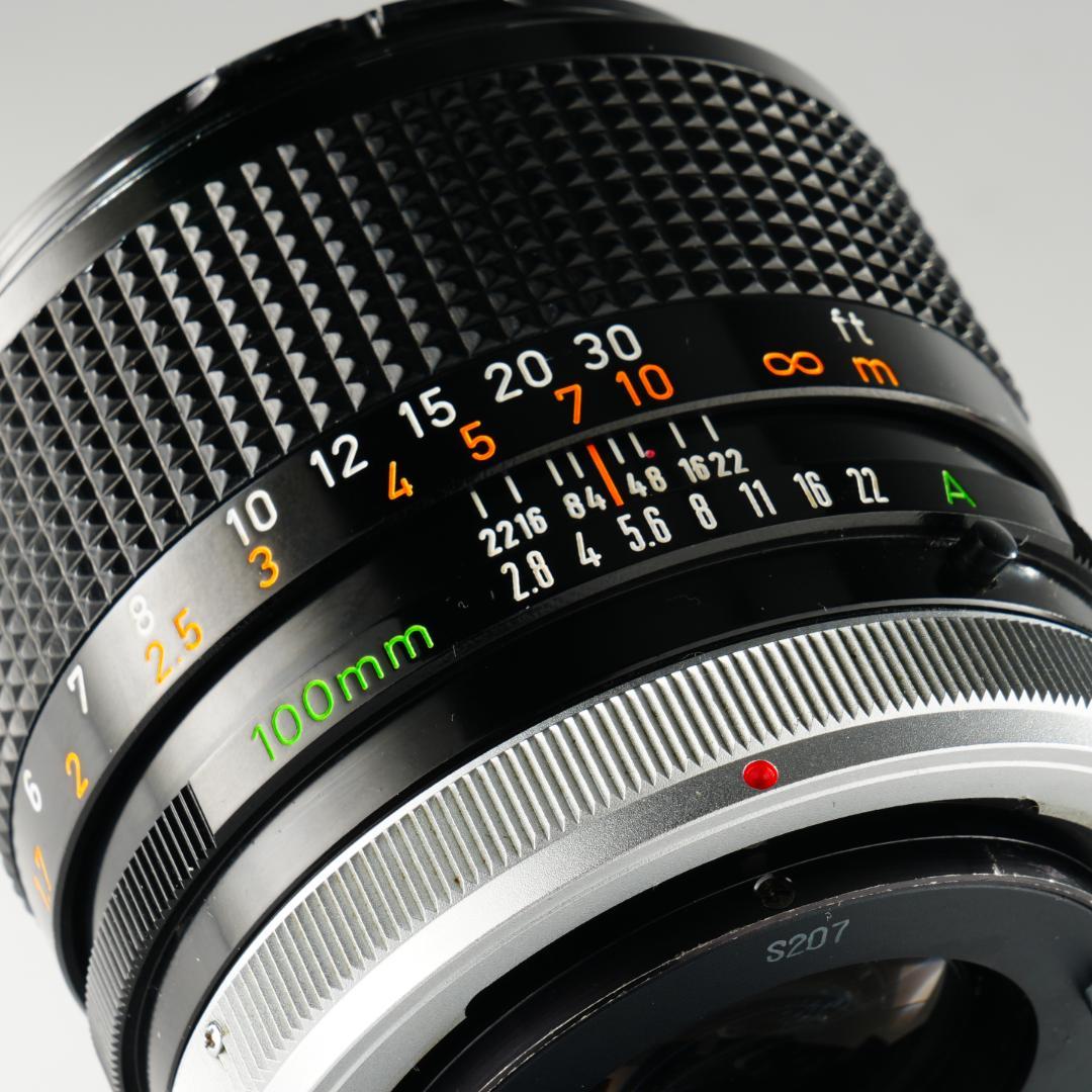 【Lレンズ級】Canon FD 100mm F2.8 S.S.C 899