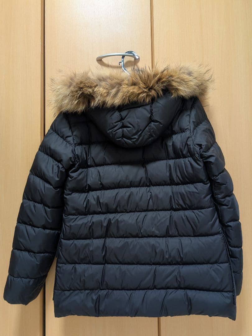 【高級クリーニング済】MONCLER レディース ダウンジャケット黒 1サイズ