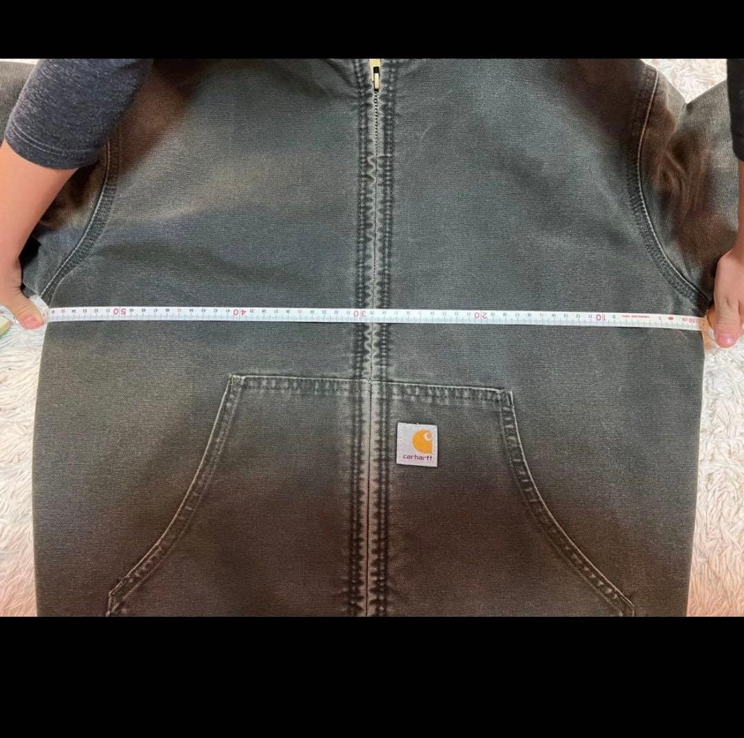 Carhartt アクティブジャケット モスグリーン ダック生地