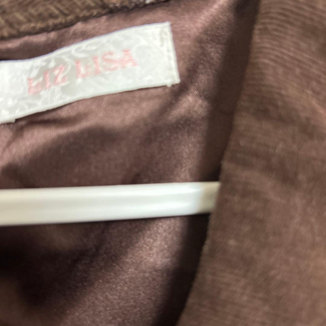 Liz Lisa フラワープリント 半袖フリルワンピース