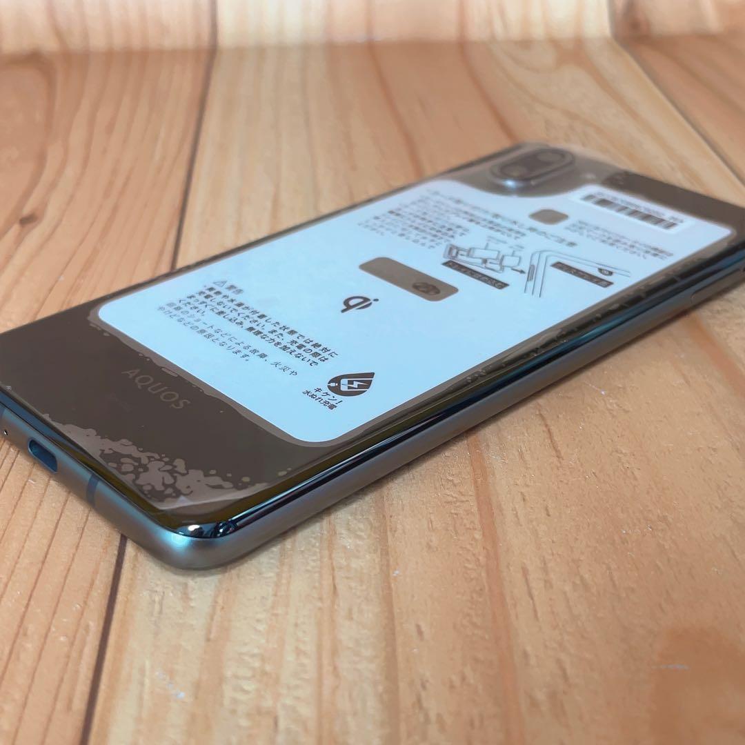 美品 SIMフリー 本体 AQUOS R3 128 GB 052 ブラック