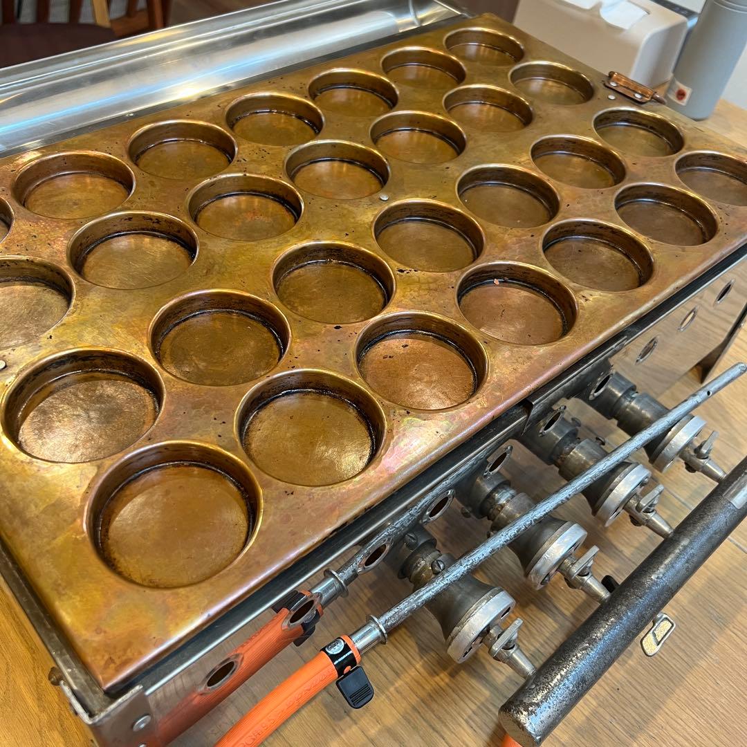 今川焼き機　大判焼き機　ガス　28穴