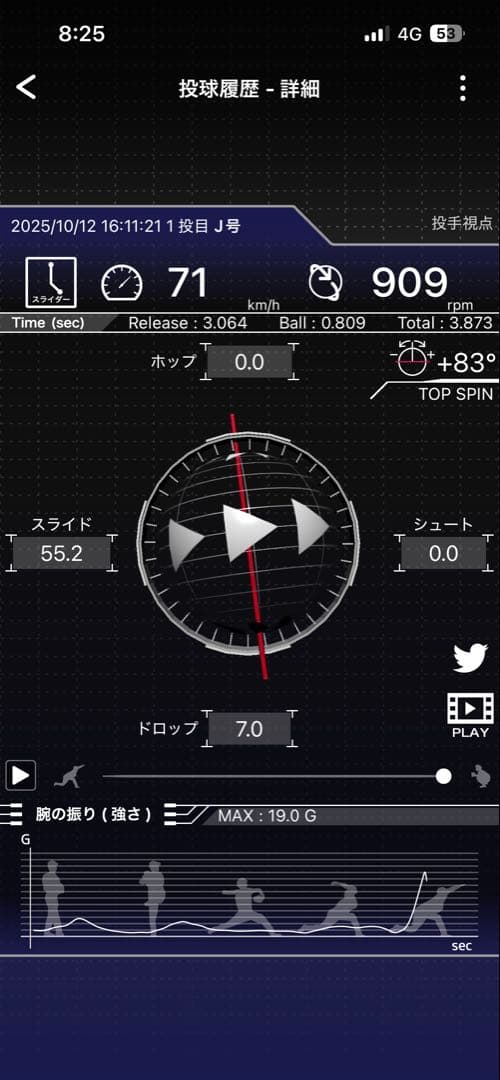 ナイガイ テクニカルピッチ J球