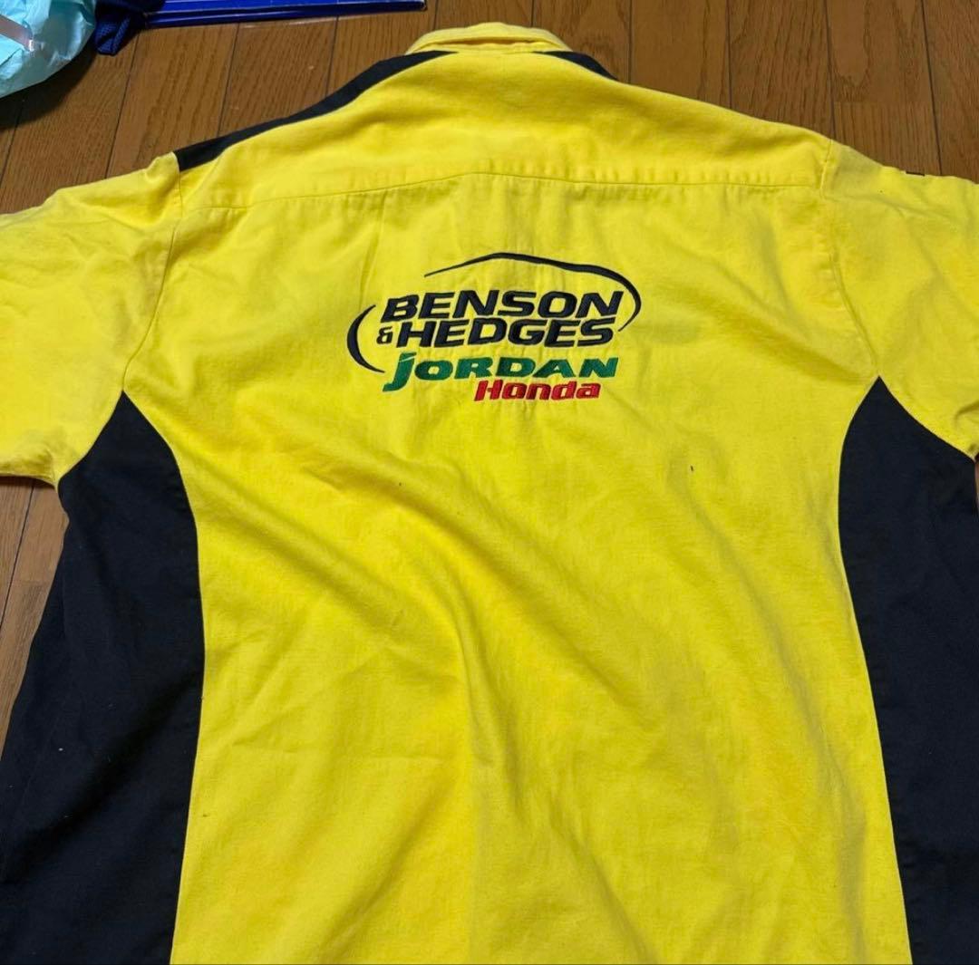 ジョーダン ホンダ F1 支給品 シャツ