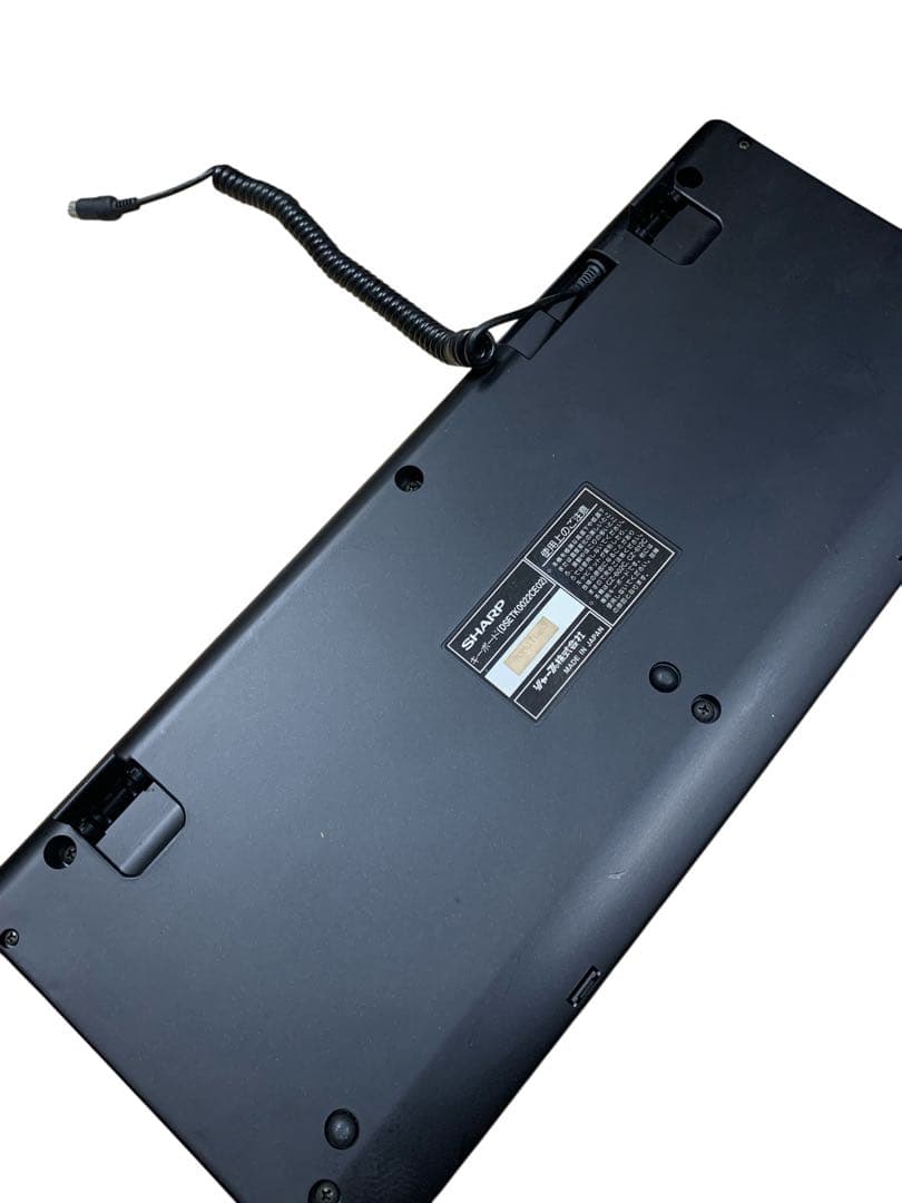 X68000用 SHARP 純正キーボード ブラック DSETK0022CE02