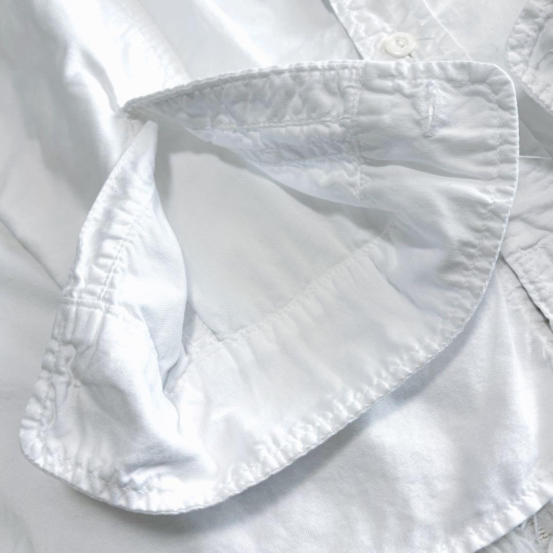 美品 ポストオーバーオールズ 長袖シャツ USA製 エルボーパッチ L