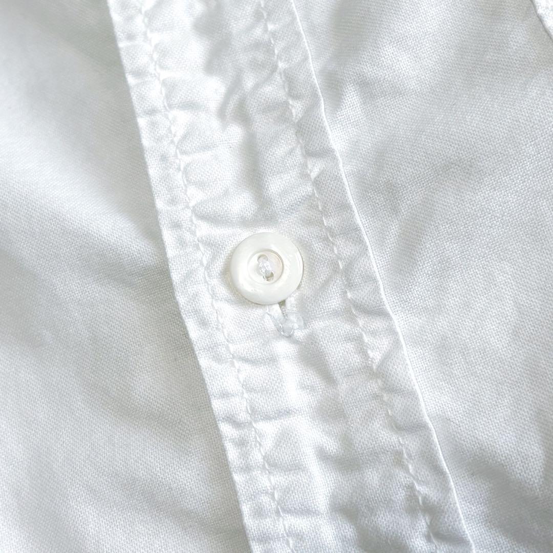 美品 ポストオーバーオールズ 長袖シャツ USA製 エルボーパッチ L