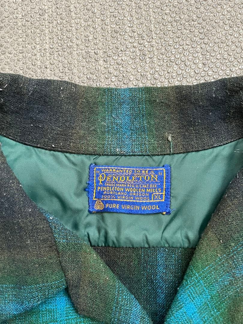 60s PENDLETON オンブレ ボードシャツ