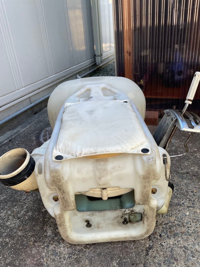 ジャンクですが動作OK‼️丸山 MD6010TS 背負動力散布機