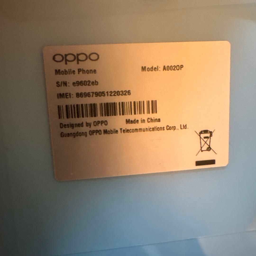 Oppo Reno3 A ホワイト128GB SIMフリー