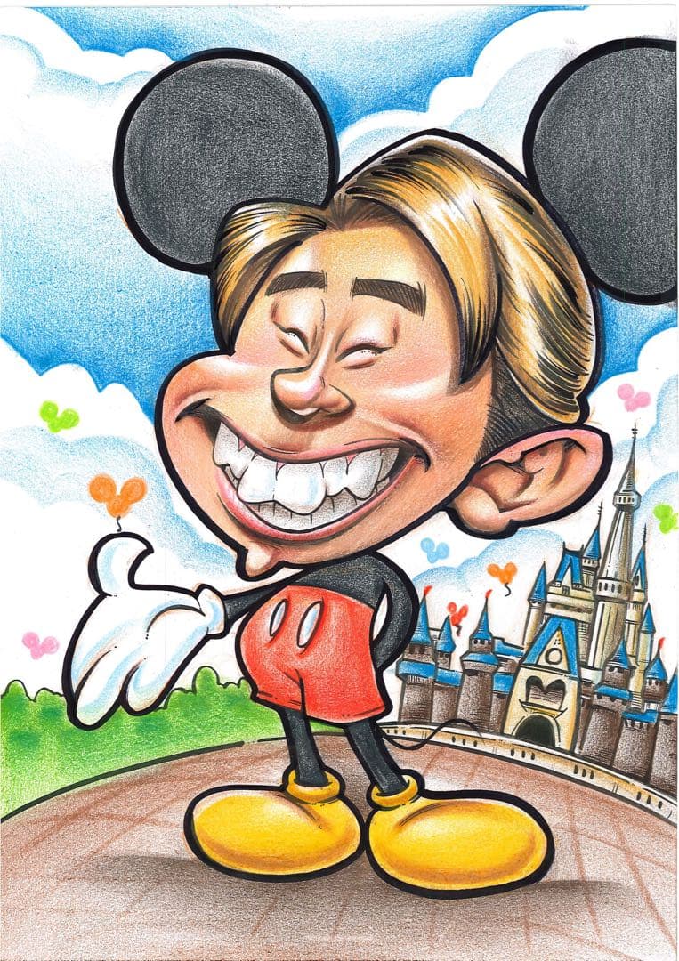 世界で1枚のオーダーメイド似顔絵★アレンジok★記念日★結婚式★誕生日★