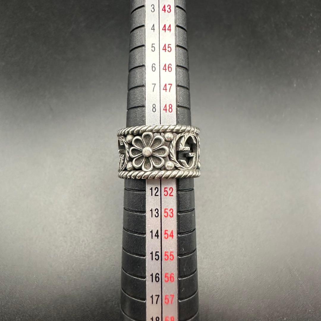 極美品✨　GUCCI　リング　指輪　マーモント　ロゴ　刻印　1472