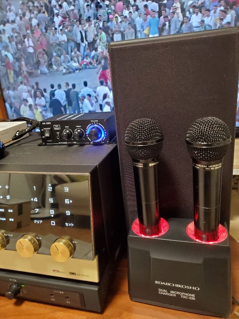 JOYSOUND カラオケ本体 UGA-N10 25万曲 家庭使用可能フルセット