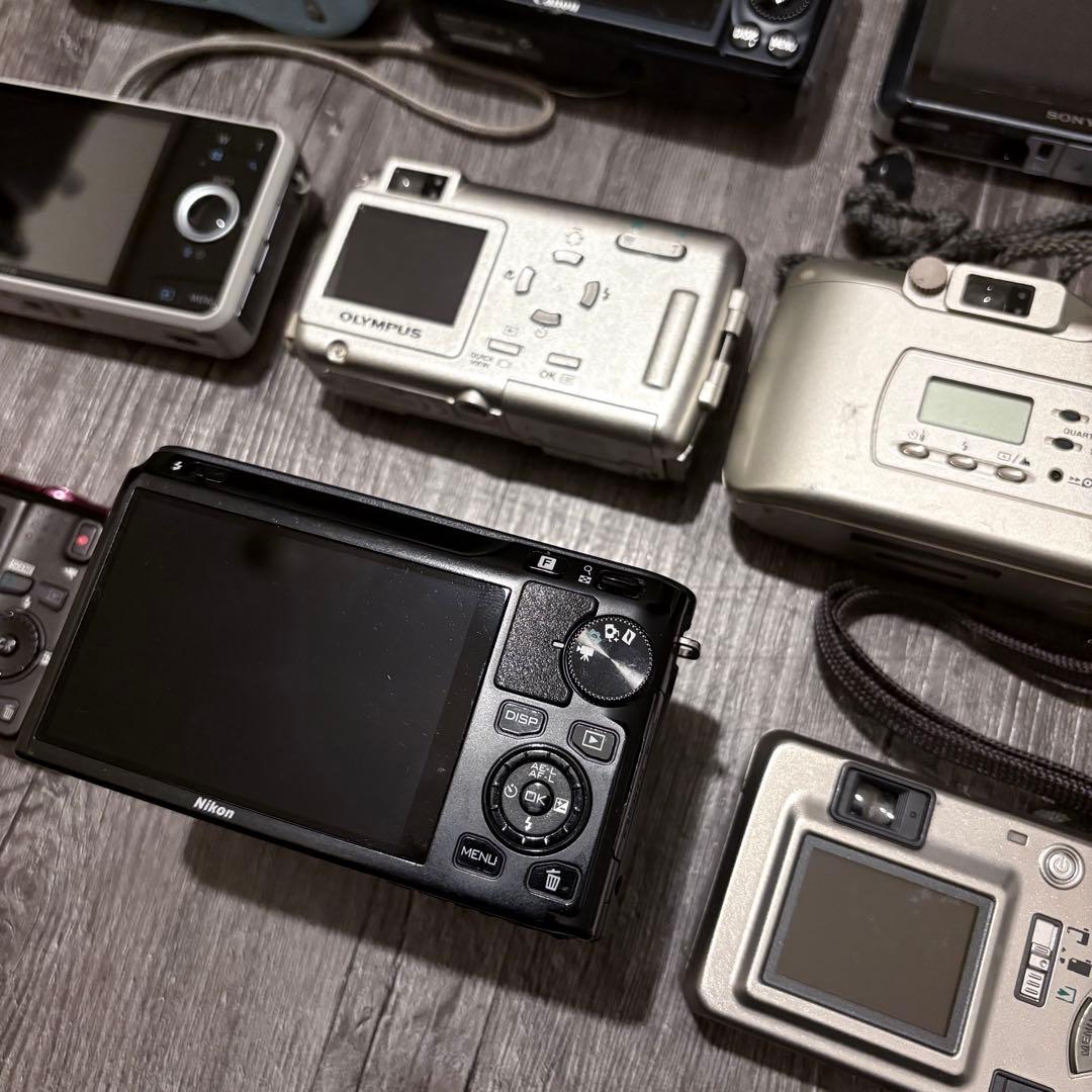 コンパクト オールド デジタルカメラ フィルム 16台 まとめ ジャンク