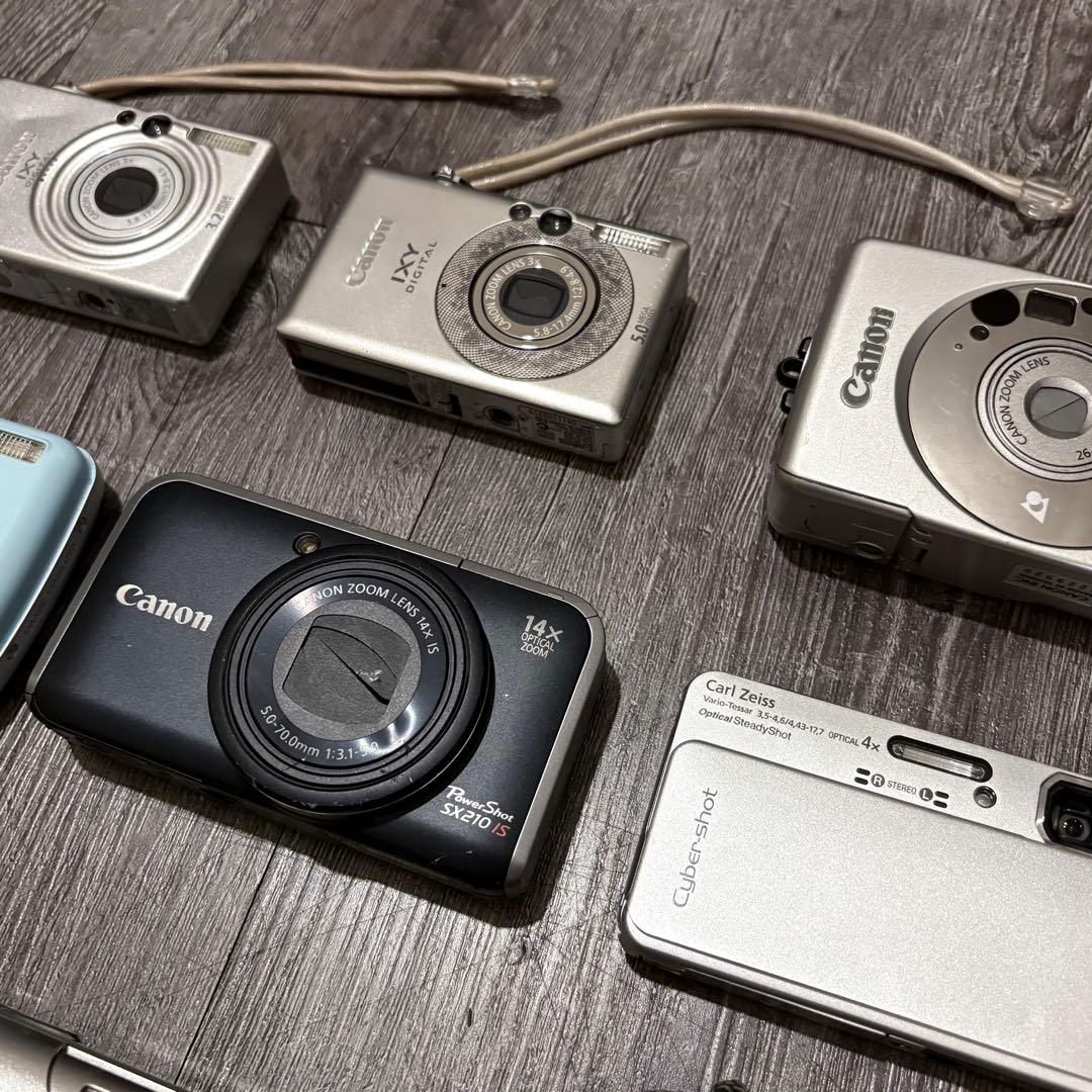 コンパクト オールド デジタルカメラ フィルム 16台 まとめ ジャンク