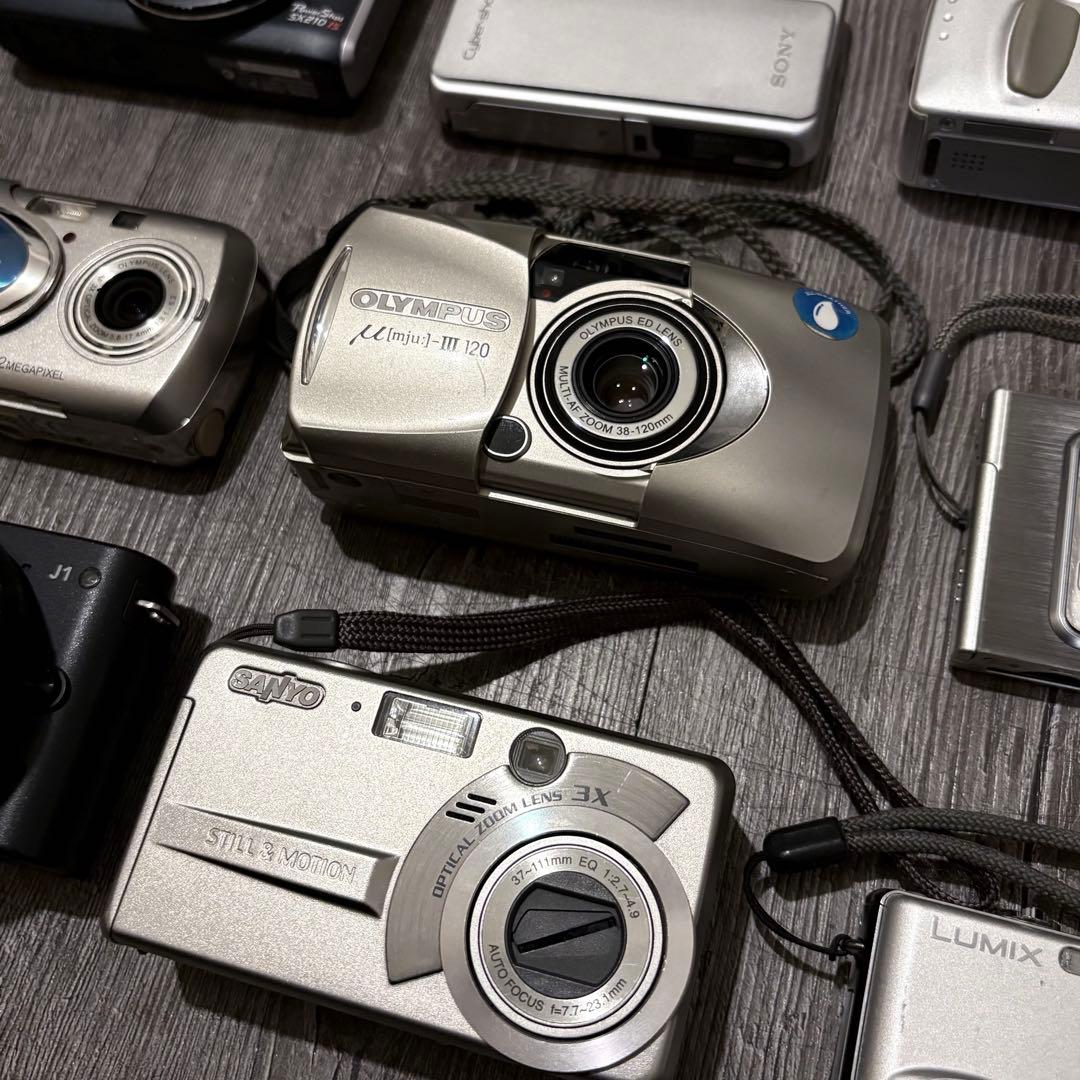 コンパクト オールド デジタルカメラ フィルム 16台 まとめ ジャンク