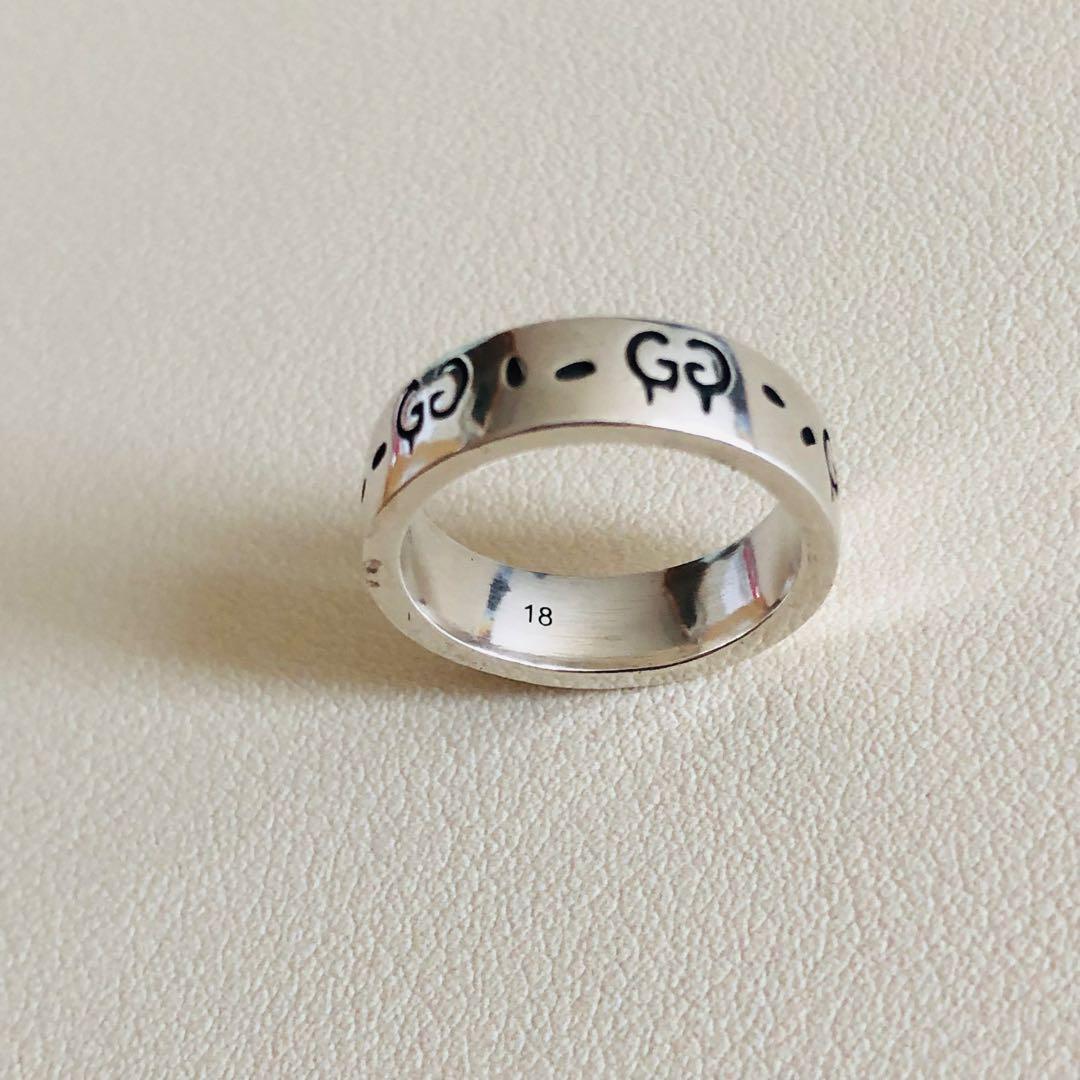 GUCCI ゴースト リング　グッチ　指輪 18号