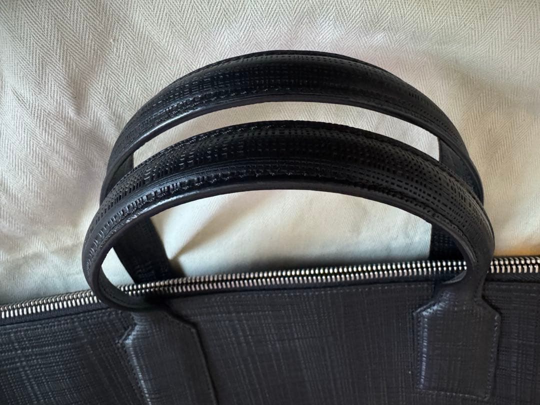 超美品【LOEWE】ロエベ GOYAシン ブリーフケース ビジネスバック黒