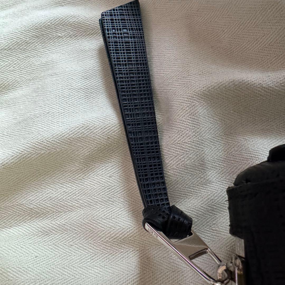 超美品【LOEWE】ロエベ GOYAシン ブリーフケース ビジネスバック黒