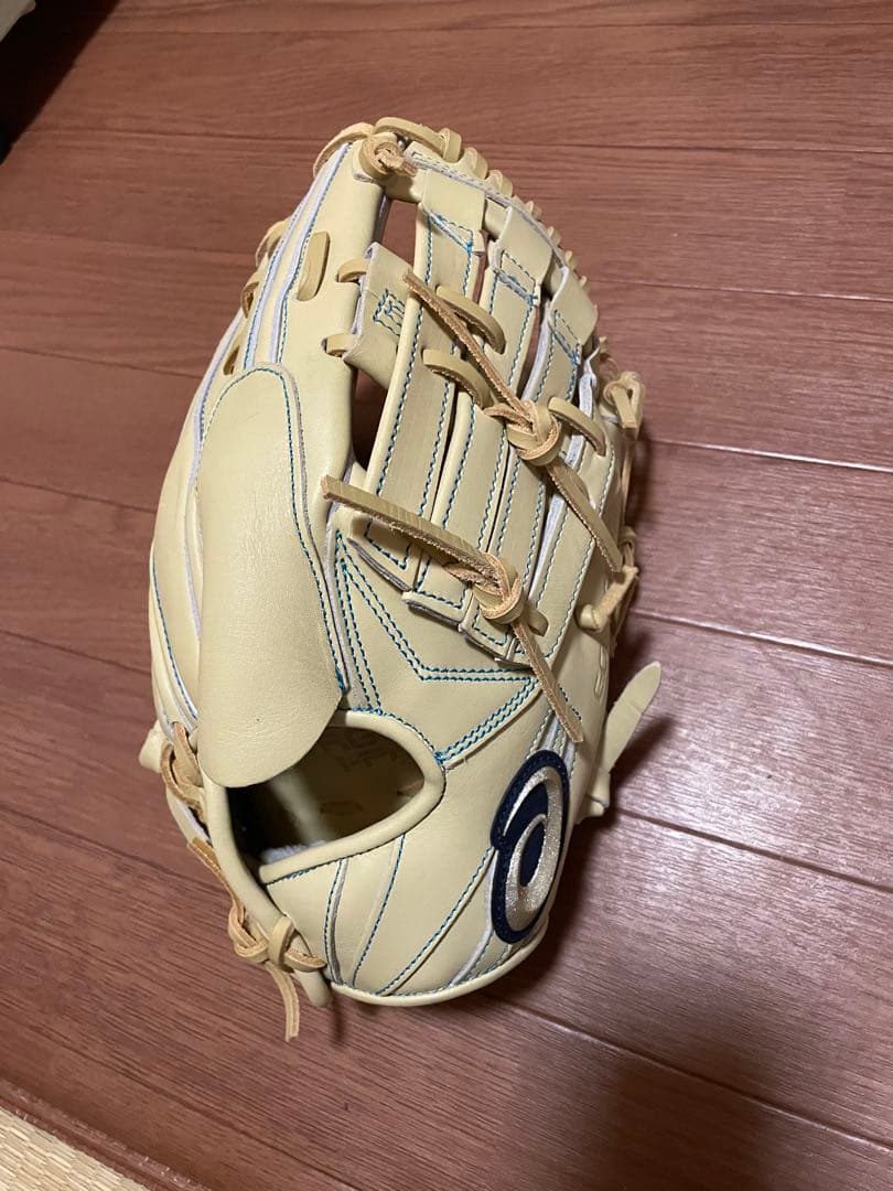 asics GOLD STAGE i-Pro 軟式グローブ クリーム色