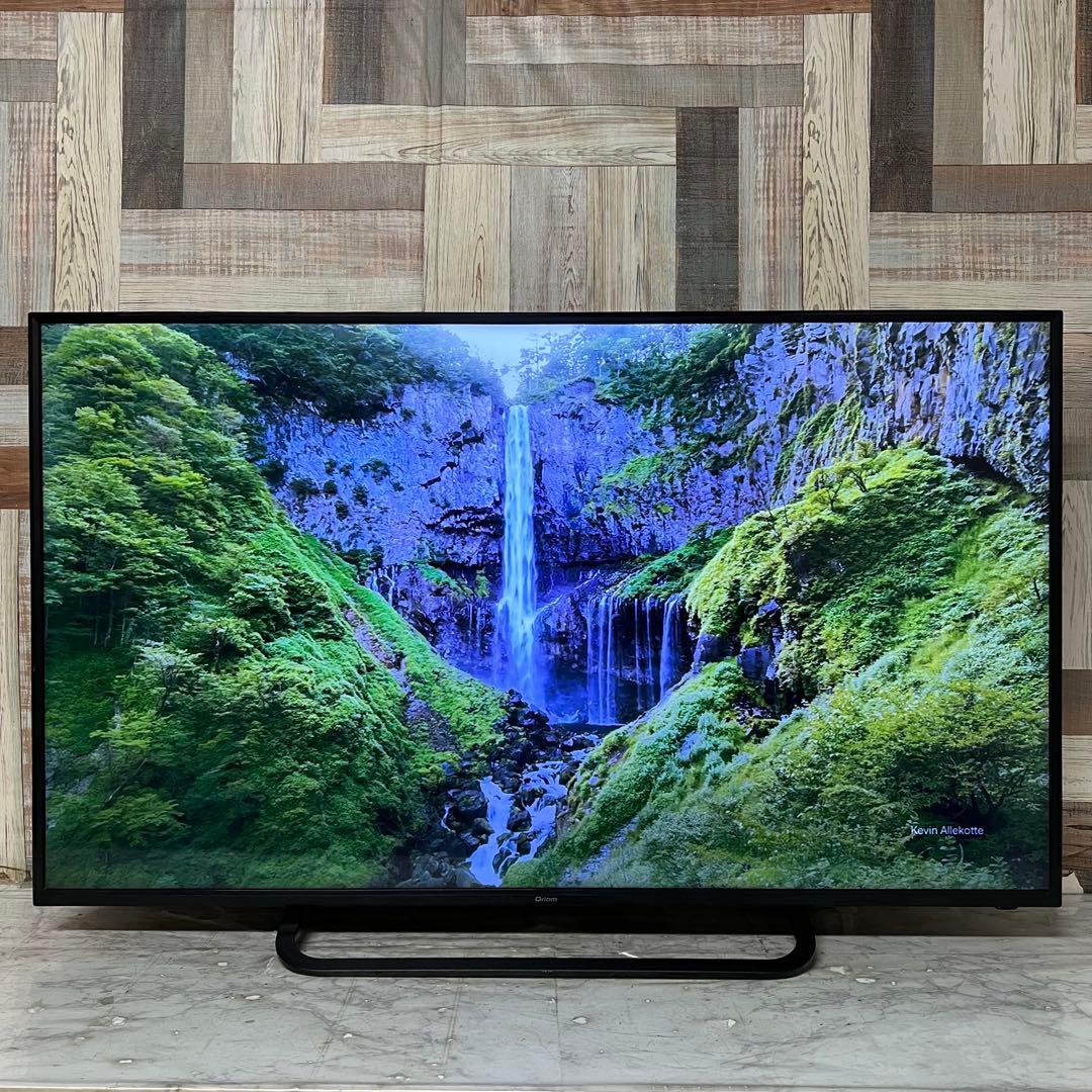 全国送料込❣️山善49型4K液晶TV東芝製LSI搭載Wチューナー裏番組録画可能