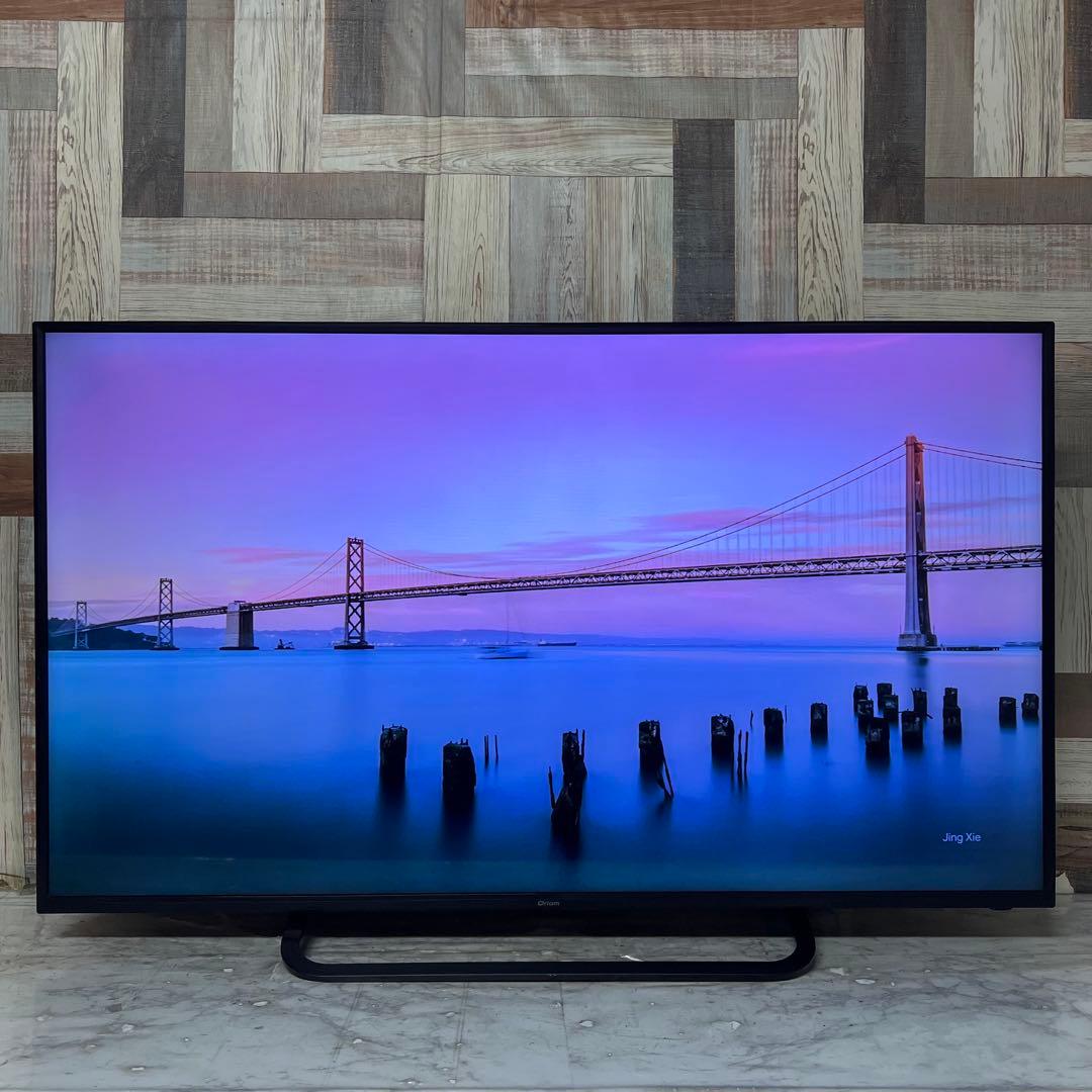 全国送料込❣️山善49型4K液晶TV東芝製LSI搭載Wチューナー裏番組録画可能