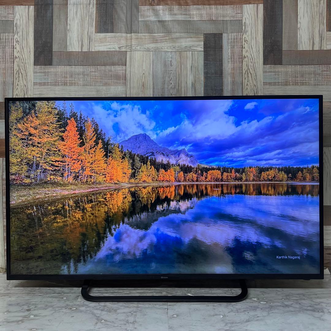 全国送料込❣️山善49型4K液晶TV東芝製LSI搭載Wチューナー裏番組録画可能
