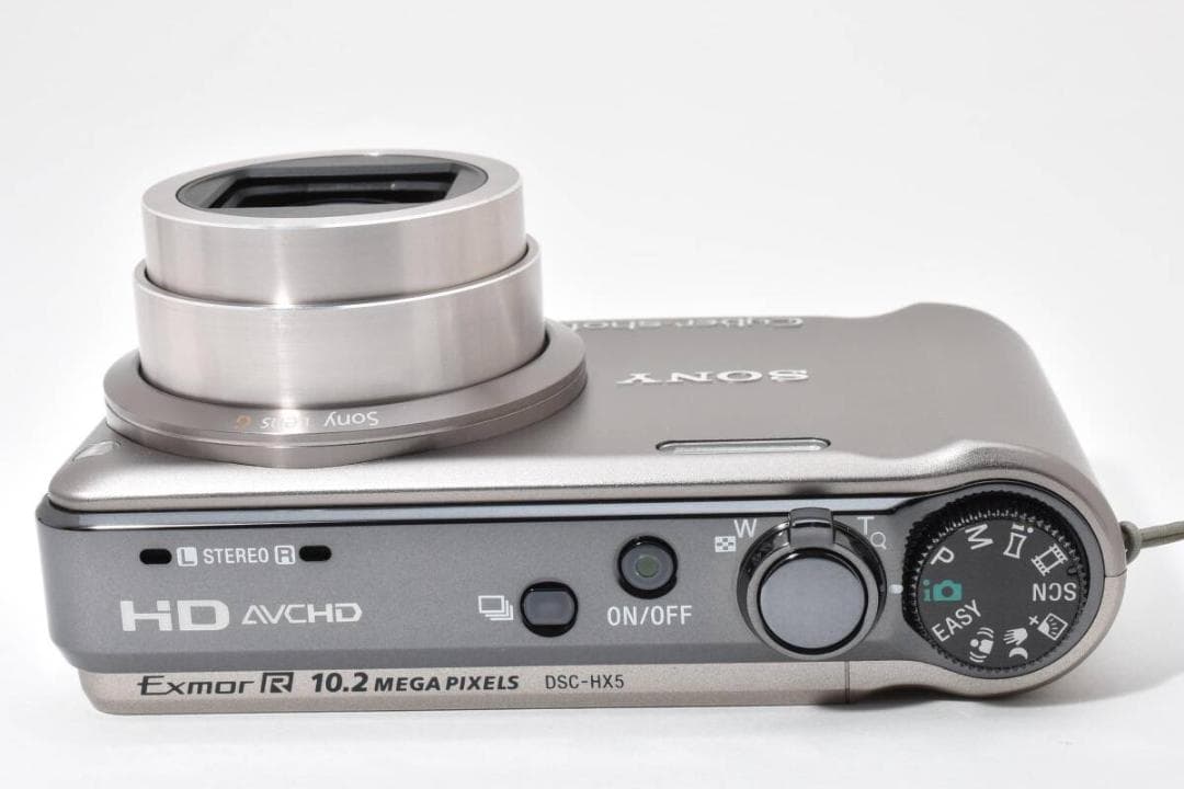 極美品　SONY Cyber-shot DSC-HX5V ゴールド ＃A365