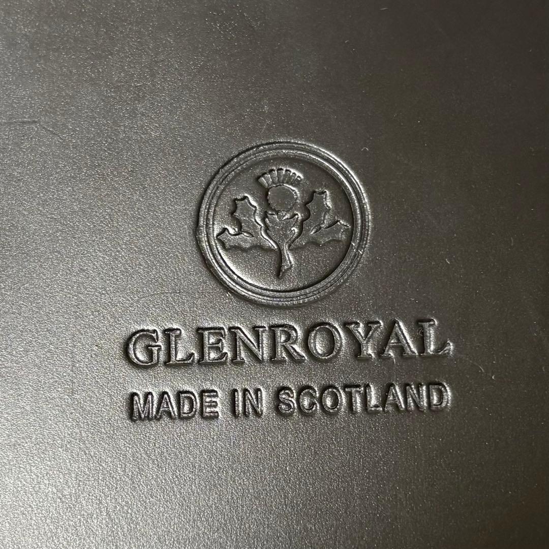 グレンロイヤル　2ハンドル　トートバッグ　ビジネスバッグ　ブライドルレザー　黒