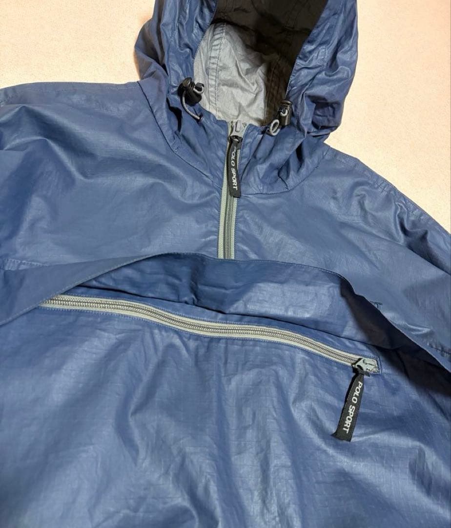 希少 90s POLO SPORT Coating Anorak Jacket