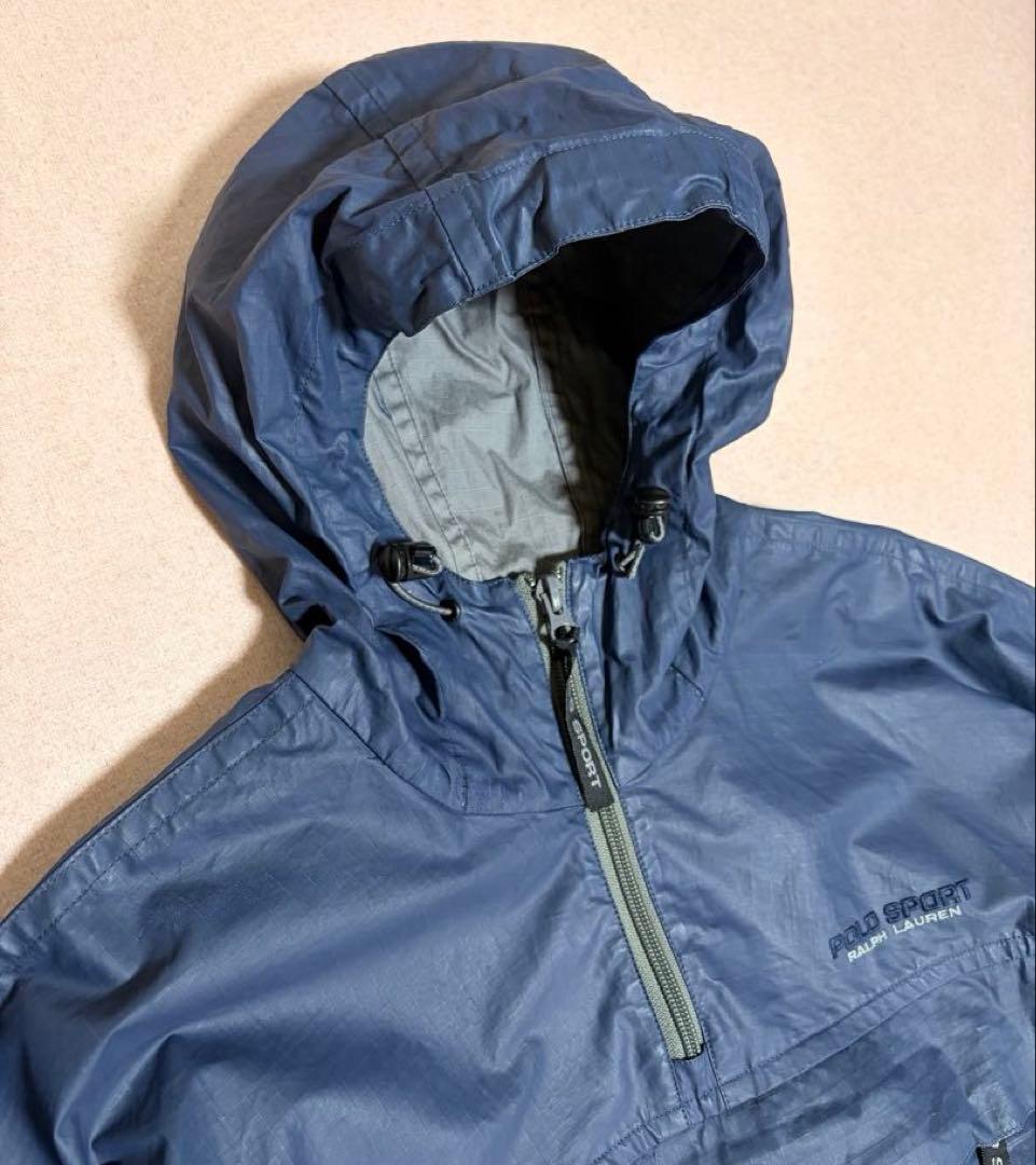 希少 90s POLO SPORT Coating Anorak Jacket