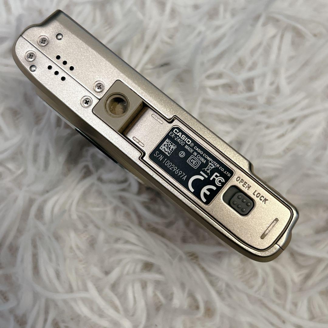 カシオ EXILIM デジタルカメラEX-Z400 純正バッテリー　充電器