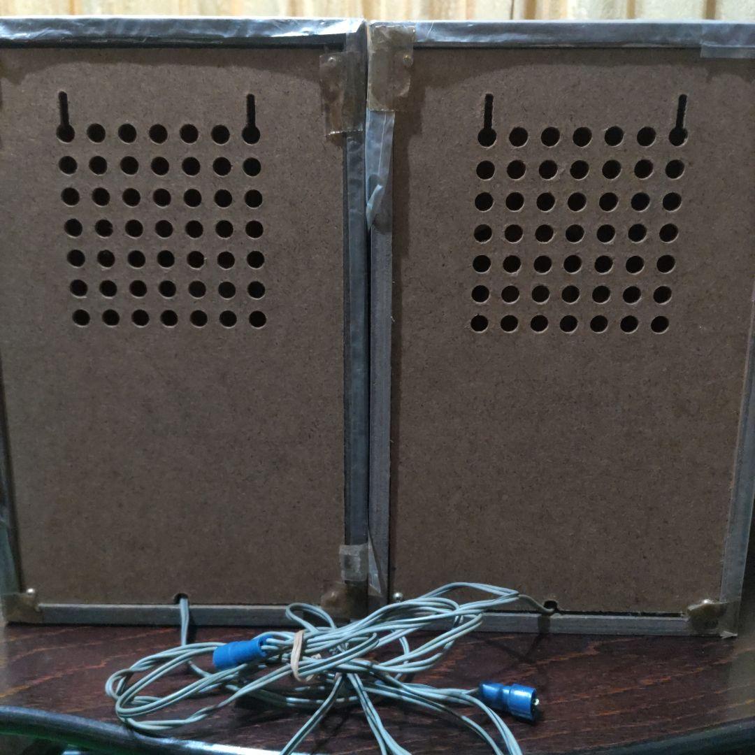 レトロ　Columbia　壁掛け　ペアスピーカー