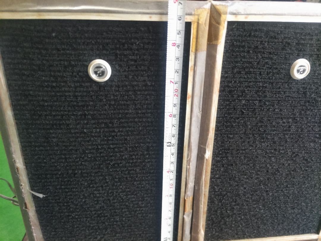 レトロ　Columbia　壁掛け　ペアスピーカー