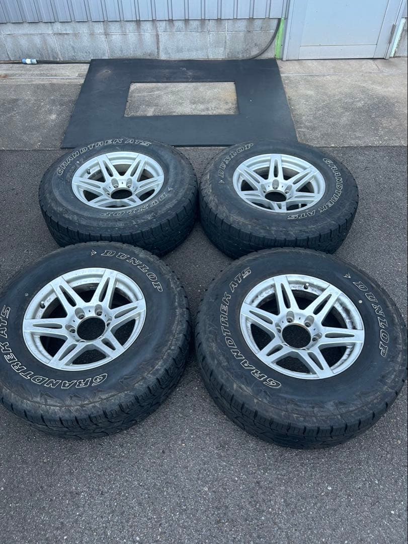 フ*ラ様 DUNLOP GRANDTREK ATS 16インチ タイヤホイールセ
