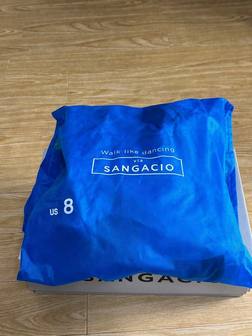 SANGACIO グレー スニーカー 収納袋付き