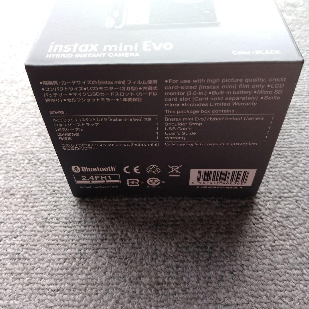 新品　FUJIFILM instax mini Evo ブラック　type-B