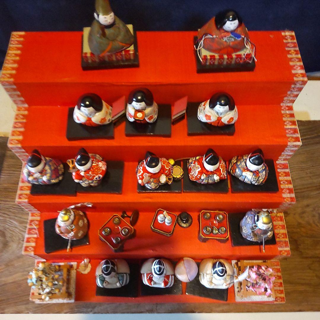 雛人形　豆雛　可愛い