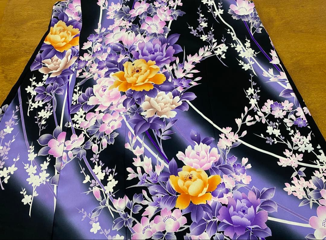 3267 着物　リメイク　ドレス　ワンピース