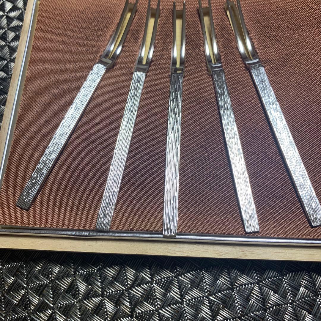 ドイツ　⚔️マイセン　灰皿(箱入) +姫フォーク