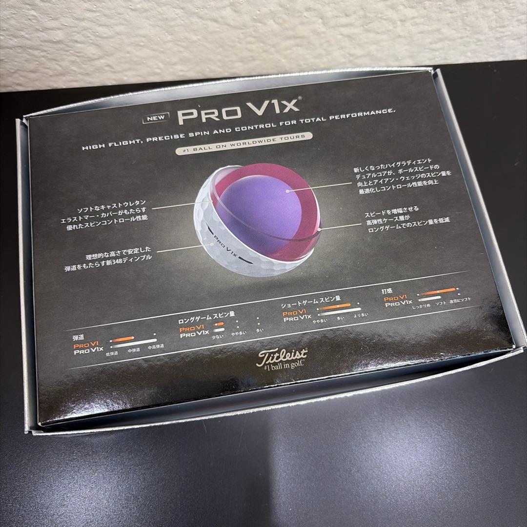 タイトリストPro V1 X スコッティキャメロン ゴルフボール 1ダース
