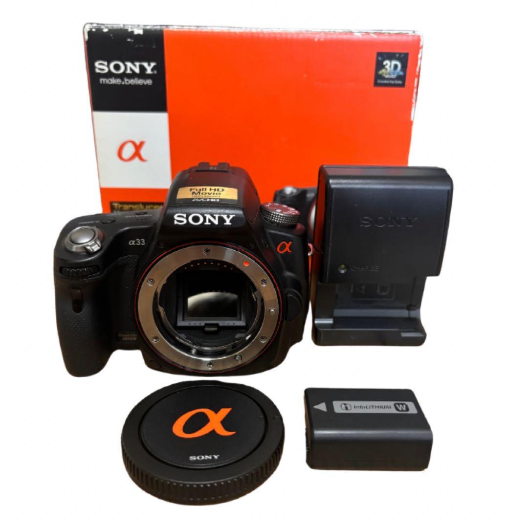 SONY α33 ソニー　SLT-A33 デジタル一眼レフカメラ