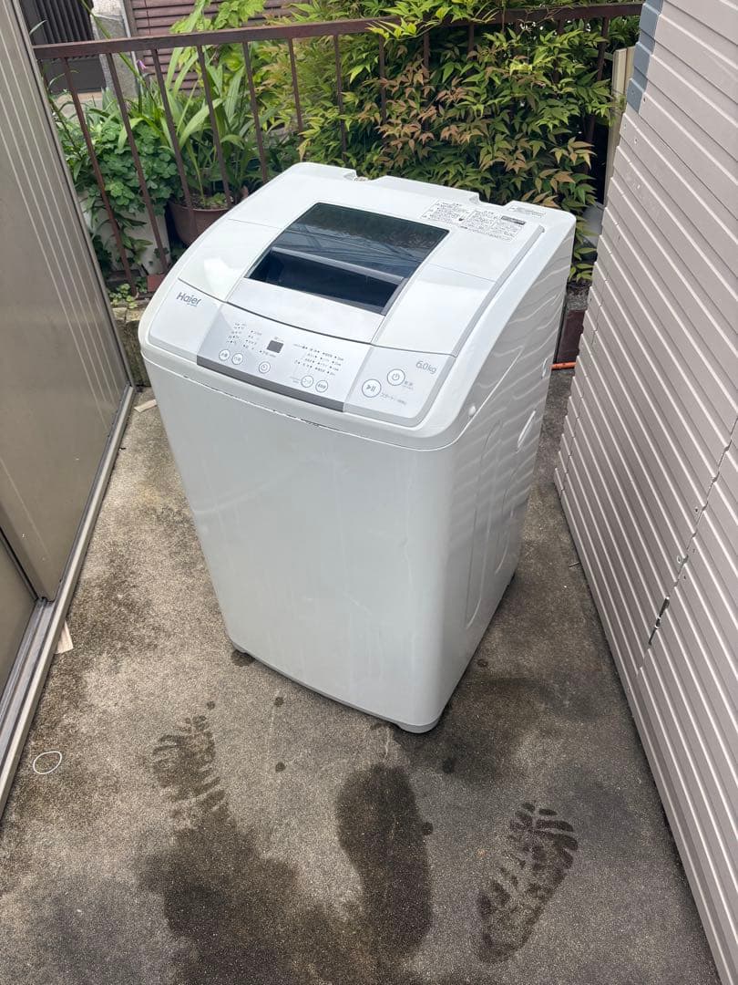 jw-k60m ハイアール　2017年式　洗濯機