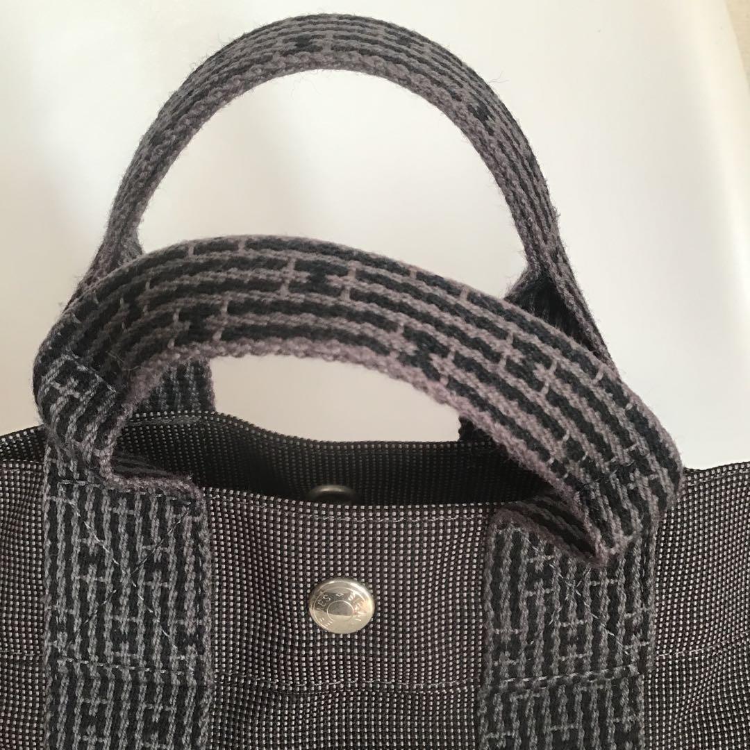 HERMESエルメス　エールライントートバッグPM カデナ付き