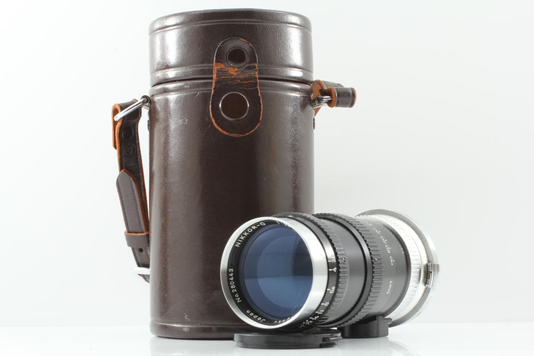 ニコン ニッコール Q 13.5cm 135mm F3.5 Sマウント ケース付