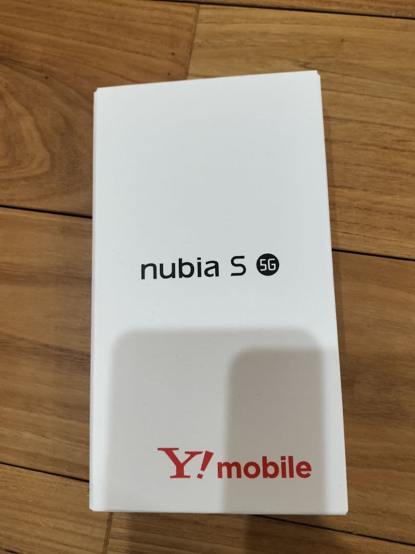 nubia S 5G ホワイト A403ZT　新品未使用品