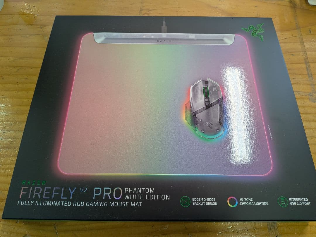 マウス・トラックボール Razer Firefly V2 Pro Phantom White