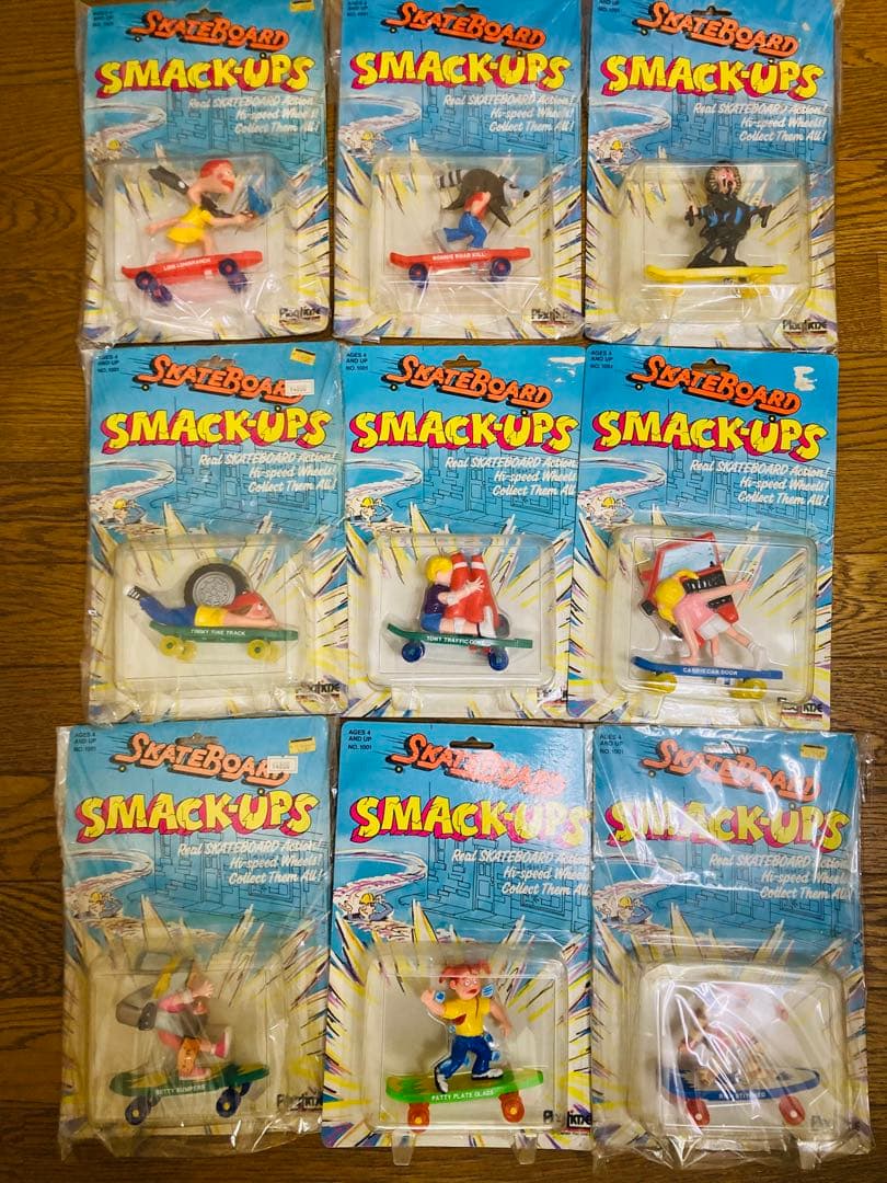 ジャームスモンスター12個セット SMACK UPS SKATE BOARD